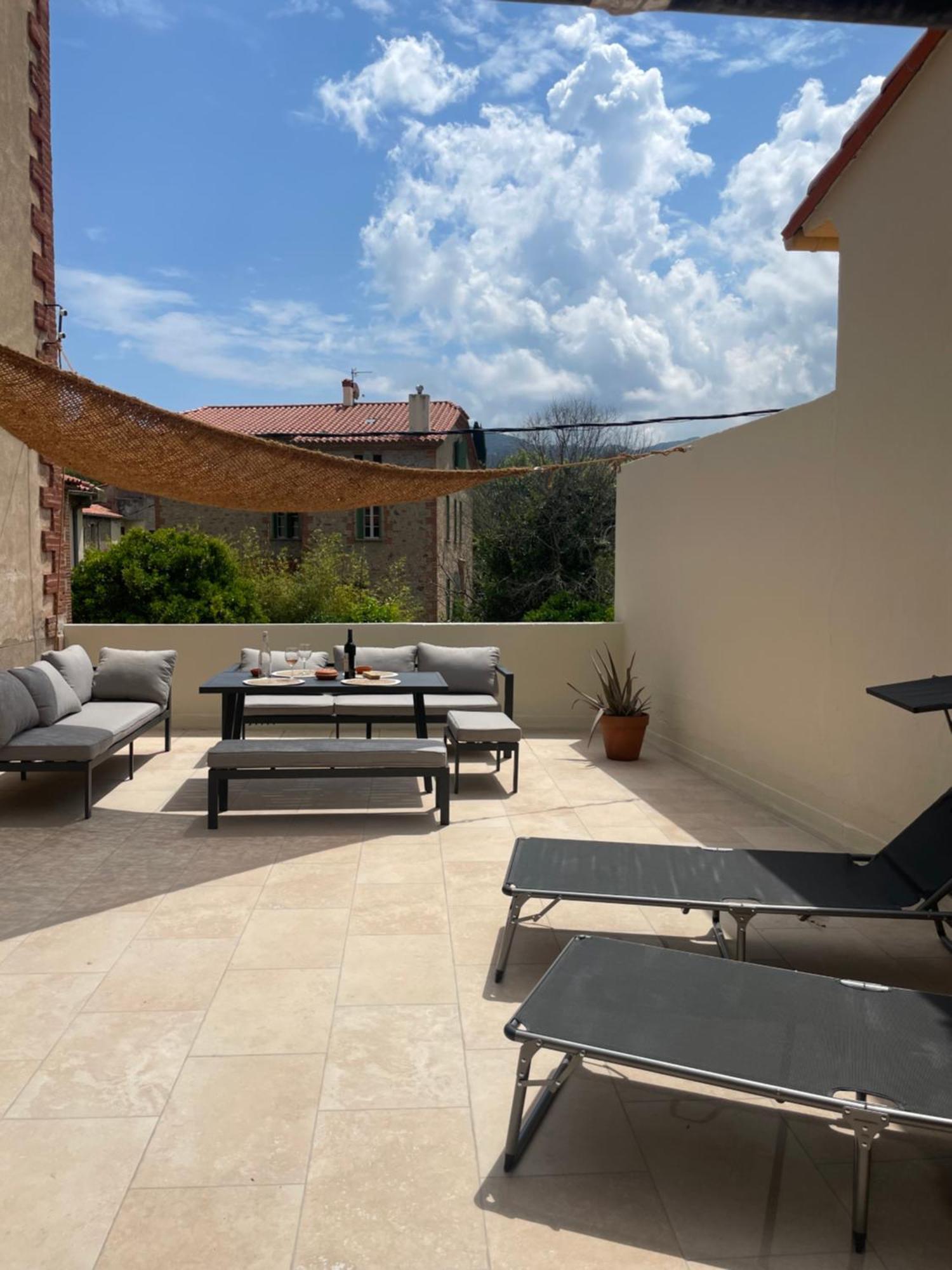 Appartement Neuf, Grande Terrasse Plein Sud Laroque-des-Albères Exterior foto